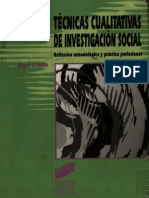 Tecnicas Cualitativas de Investigacion Social Valles Miguel