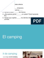 Spanish 3 and 4 Camping