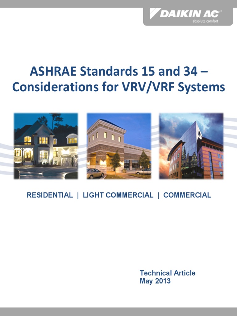 Articulo Standar Ashrae 15 PDF Hvac Duct (Flow)