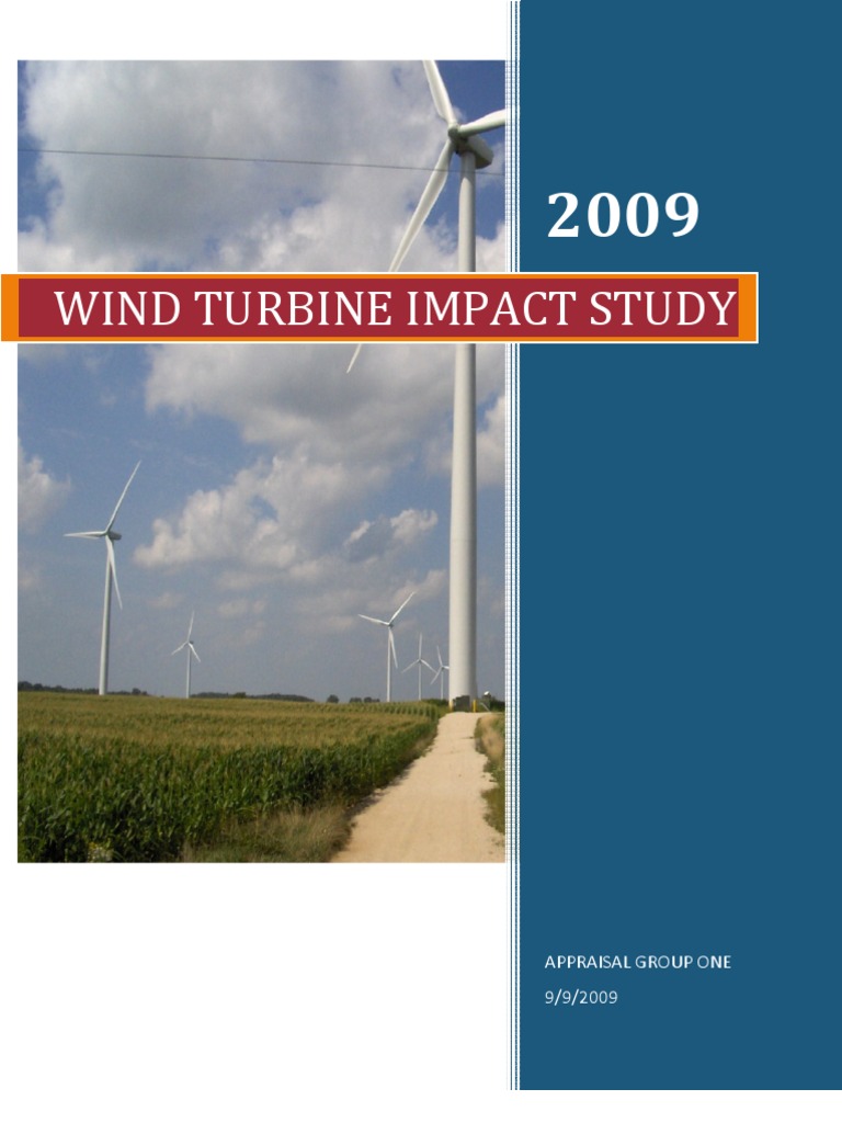 Ago Wind Turbine Property Value Impact Study PDF Real Estate