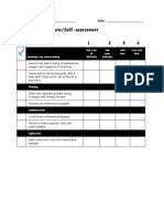 Math Journal Rubric