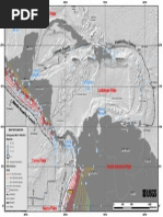 Caribbean Earthquake Fault Lines 2014