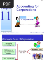 Topic 11 - Accounting For Corporations