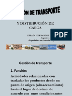 1. Gestión de Transporte y Distribución de Carga