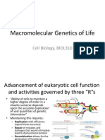 Genetic Material Directs Life PPT