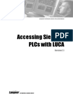 Accessing Siemens PLCs With LUCA