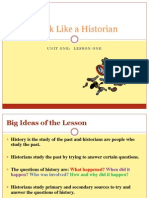 Thinking Like A Historian - Misd - Home