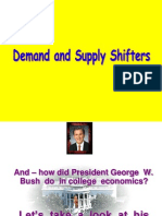 Demand & Supply Shifters