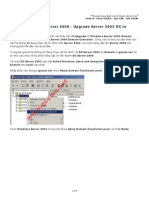 Part 41 - Upgrade Server 2008 - Upgrade Server 2003 DC To Server 2008 DC