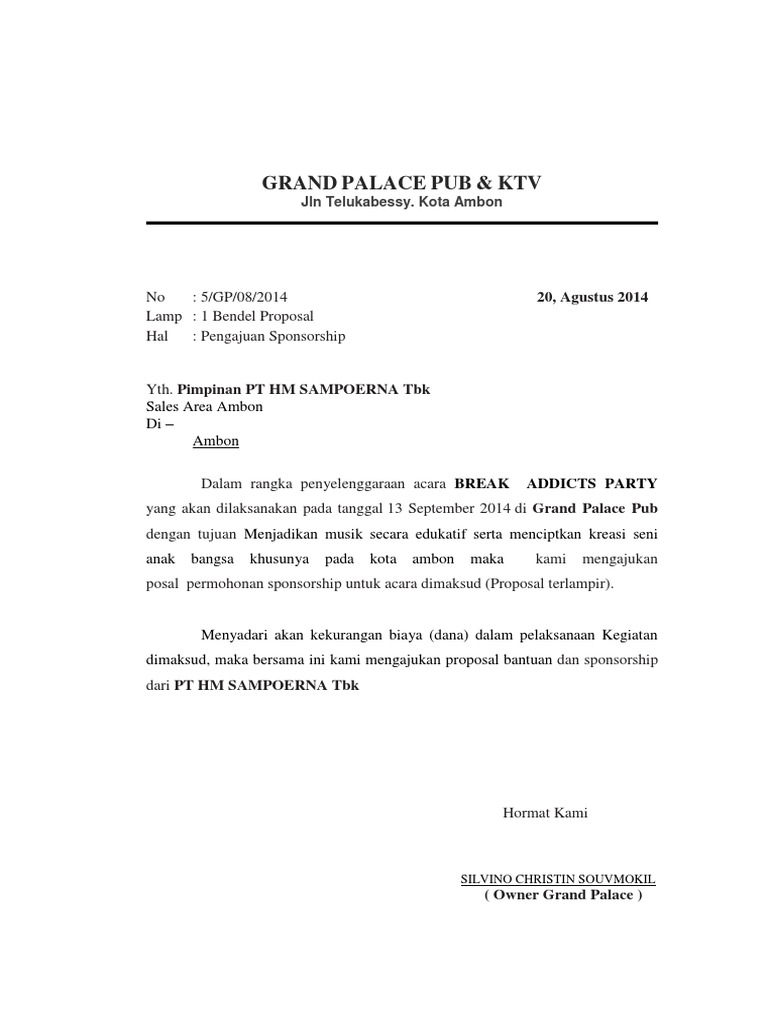 Proposal Event Dj 2014 Pdf