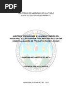 Auditoria de Inventarios