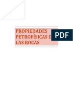 Prop. Petrofisicas de Las Rocas - Escuela Politécnica Nacional