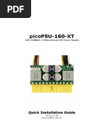 PWR Picopsu 160 XT Manual