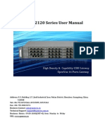 OpenVox VoxStack VS-GW2120 Series User Manual