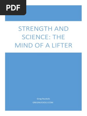 Greg Nuckols Strength And Science Ebook Pdf Outlier Science