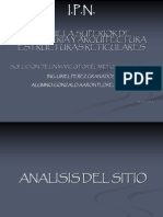 Analisis Del Sitio