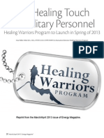 The Healing Touch for Military Personnel