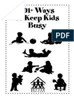 101 Ways To Keep Your Kids Busy