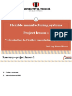 Flexible Manufacturing Systems Project Lesson 1