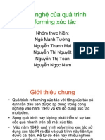 45633238 Cong Nghệ Qua Trinh Reforming Xuc Tac