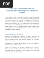 Download YOGYA GROUP STRATEGIC OBJECTIVE AT RISK case study by Arya Hidayat SN23861766 doc pdf