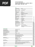 ATV31H037N4A: Product Data Sheet