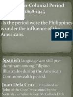 American-Colonial Period Powerpoint