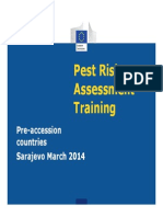 Pest Risk Pest Risk Assessment Assessment Training Training Training Training