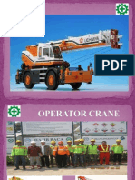 Operator Crane