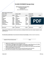 HK HFP Profit and Loss Sample