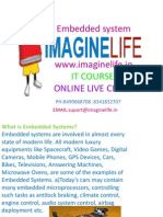 Embedded Systems Online Training in Hyderabad | Bangalore | India - Imagine life