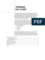 Database Connectivity Toolkit