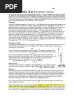 Hooke's Law Practical Experiment Guide | PDF