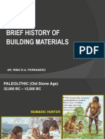 Brief History of Building Materials in 40 Characters