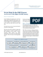 Seven Steps in The ERP Process