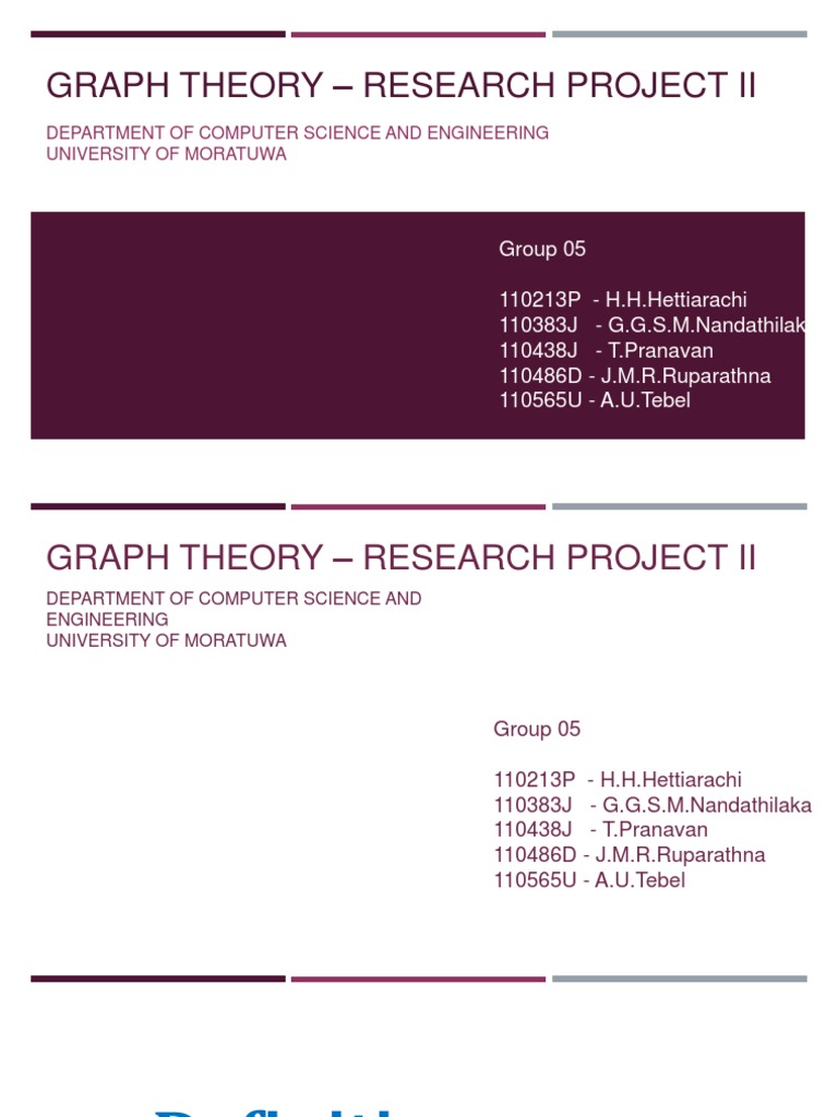 Graph Theory Concepts and Proofs | PDF | Vertex (Graph Theory) | Graph ...