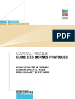 AFIC Capital Risque Guide Des Bonnes Pratiques 2010 PDF