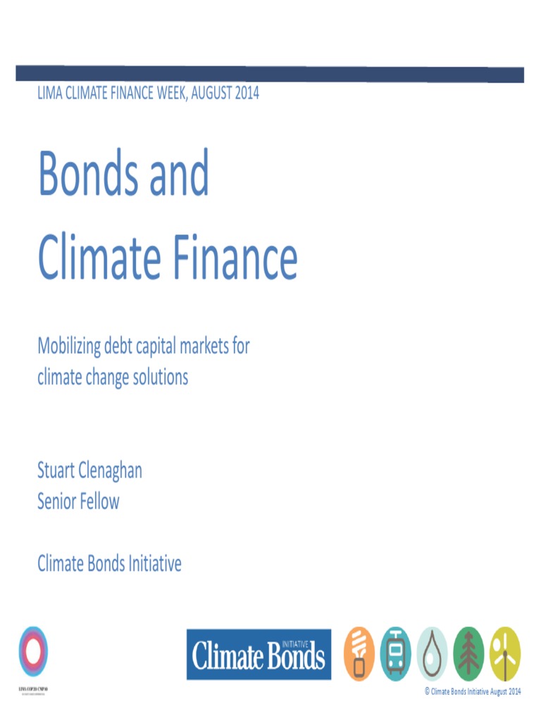 Bonds and Climate Finance | PDF | Business | Nature