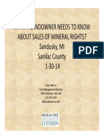 What a landowner needs to know about the sale of mineral rights