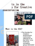 The Arts in The SCA