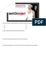 Match Point - Workshop