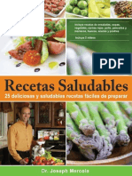Recetas Saludables Spanish Edition