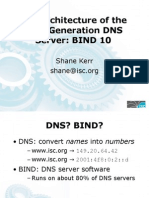 The Architecture of The Next Generation DNS Server: BIND 10: Shane Kerr