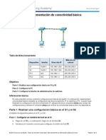 2.3.2.5 Packet Tracer - Implementing Basic Connectivity Instructions