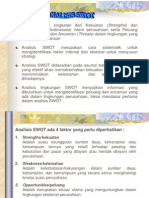 Perhitungan Analisis Swot