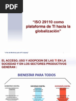 ISO 29110 Plataforma para La Globalizacion VF