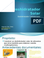 Deshidratador Solar