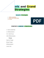 Grand and Generic Strategies 2