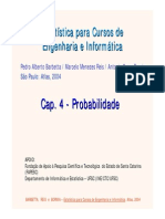 Cap 4 - Probabilidade