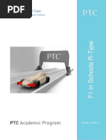 F1 in Schools R-Type: Creo Parametric - Academic Editions